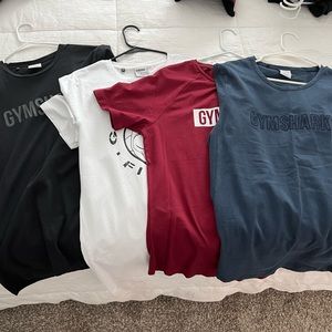 Mens Gymshark T-shirts Large